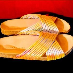 🤩🤩Loeffler Randall Iridescent Leather Sandal 🤩🤩